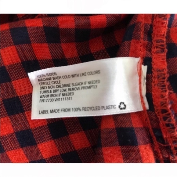 𝅺MERONA Plaid Button Front Shirt - Picture 5 of 7